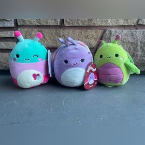 3 Squishmallows